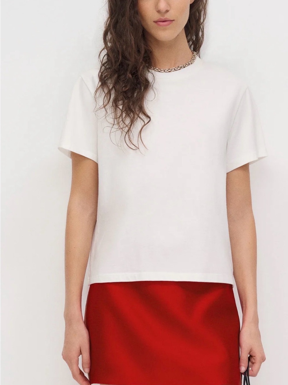 Reformation red Carla skirt nwt size 4